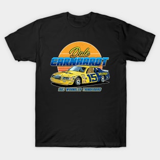 Dale Earnhardt Thunderbird Legend 80s Retro T-Shirt